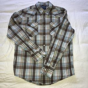 Aeropostale Men’s Plaid Woven